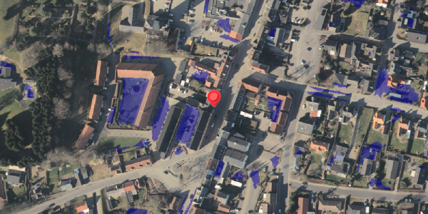 Ekstrem regn på Bredgade 60, 5560 Aarup