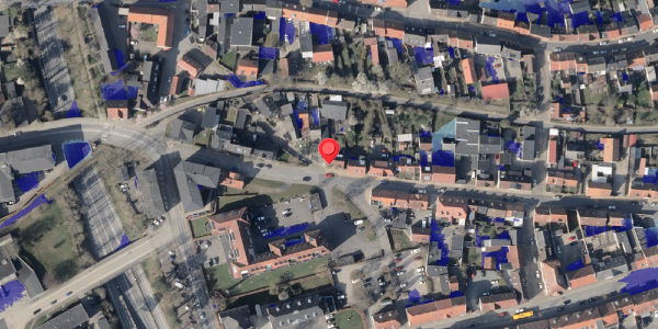 Ekstrem regn på Vestergade 62, 6100 Haderslev