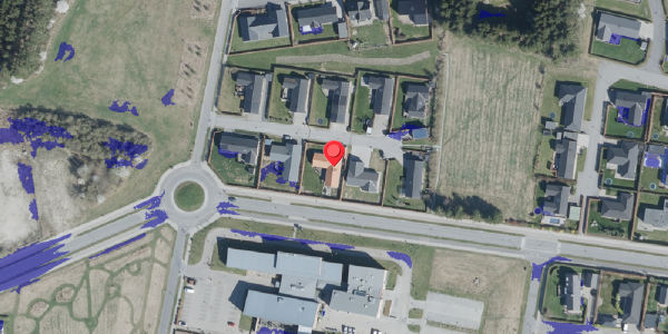 Ekstrem regn på Batteriet 6, 4100 Ringsted
