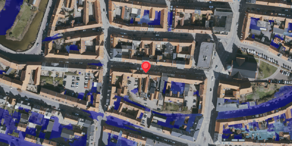 Ekstrem regn på Kongegade 14, 5800 Nyborg