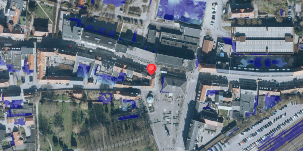 Ekstrem regn på Algade 50, 4000 Roskilde