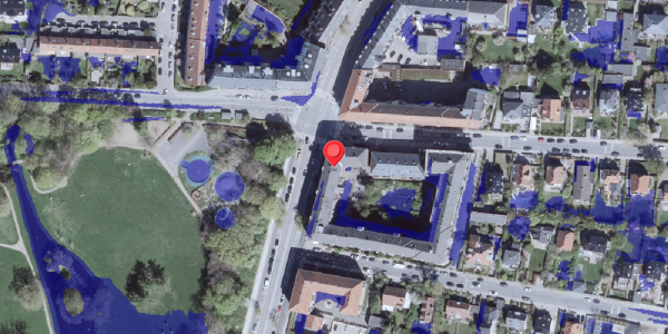 Ekstrem regn på Strandvejen 130D, . , 2900 Hellerup