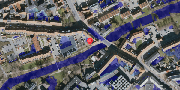 Ekstrem regn på Brogade 9, 5000 Odense C