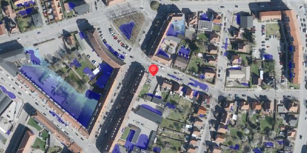 Ekstrem regn på Hovmarksvej 19, 4100 Ringsted