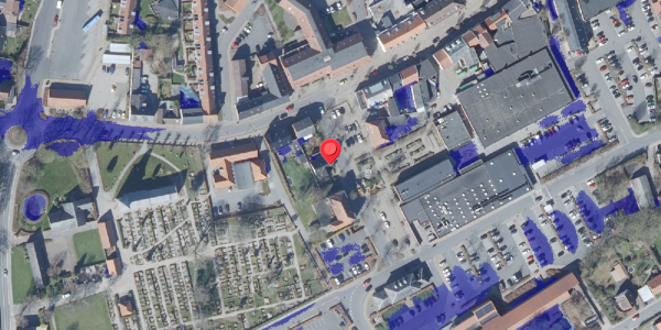 Ekstrem regn på Torvegade 2, 8450 Hammel