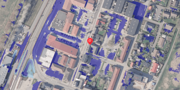 Ekstrem regn på Storegade 10A, 8382 Hinnerup