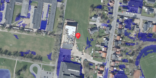 Ekstrem regn på Borringsvej 2, 8450 Hammel