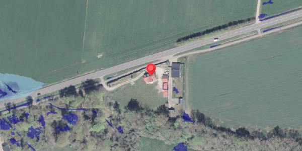 Ekstrem regn på Amtsvejen 312, . , 3390 Hundested