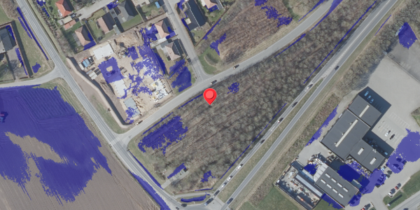 Ekstrem regn på Parallelvej 49, 8722 Hedensted