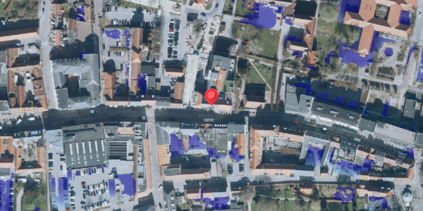 Ekstrem regn på Algade 25B, 4000 Roskilde