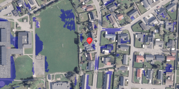 Ekstrem regn på Bindeledet 27, 8981 Spentrup