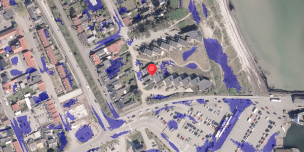 Ekstrem regn på Klitrosevej 17, 8300 Odder