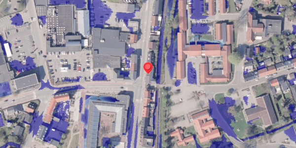 Ekstrem regn på Rådhusgade 22, 8300 Odder