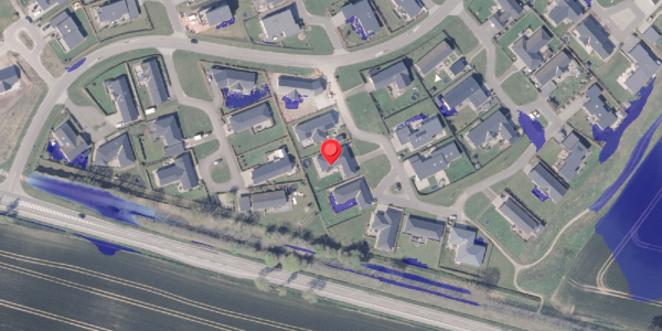 Ekstrem regn på Præstelunden 26, 8300 Odder