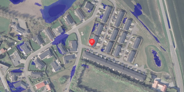 Ekstrem regn på Midtager 1, 8382 Hinnerup
