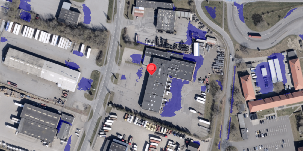Ekstrem regn på Hermesvej 13, 6330 Padborg