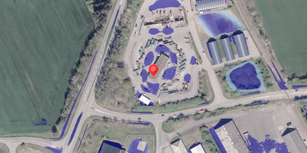 Ekstrem regn på Holmskovvej 66, 8340 Malling