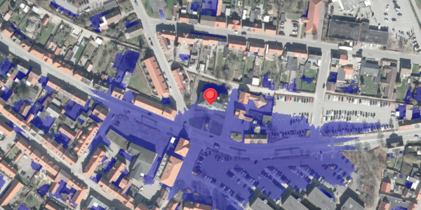 Ekstrem regn på Nytorv 9, 8500 Grenaa