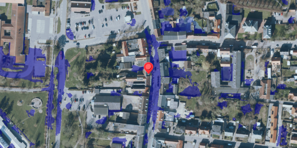 Ekstrem regn på Algade 29, 4660 Store Heddinge