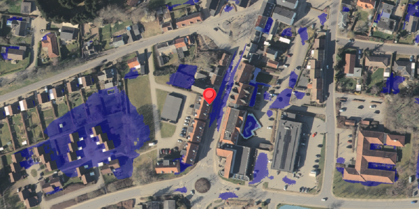 Ekstrem regn på Bredgade 80, 5560 Aarup