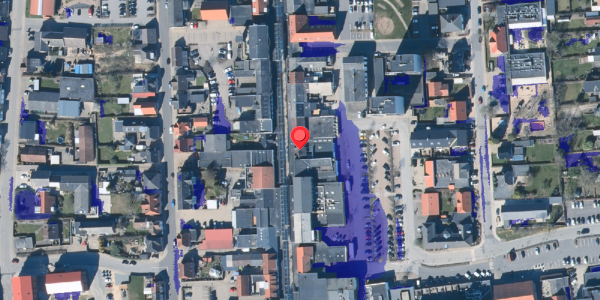 Ekstrem regn på Strøget 18, 7430 Ikast