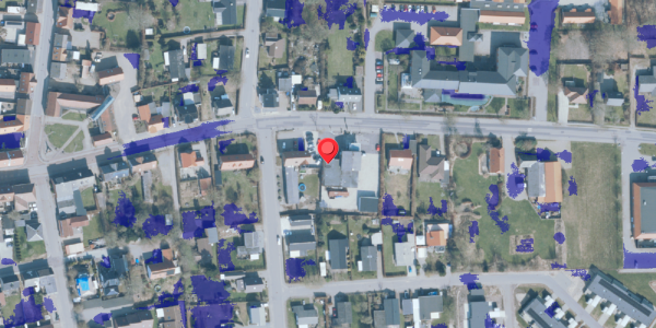 Ekstrem regn på Bredgade 90, 6940 Lem St