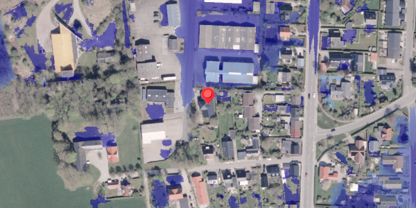 Ekstrem regn på Sofienlystvej 11A, st. , 8340 Malling