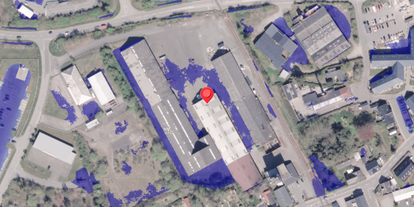 Ekstrem regn på Holmskovvej 13, 8340 Malling