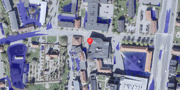 Ekstrem regn på Herlev Torv 28C, 2730 Herlev