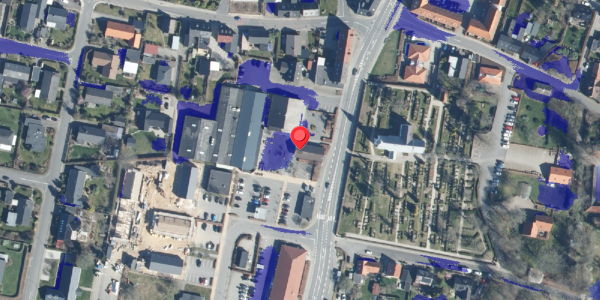 Ekstrem regn på Them-Centret 2, 8653 Them