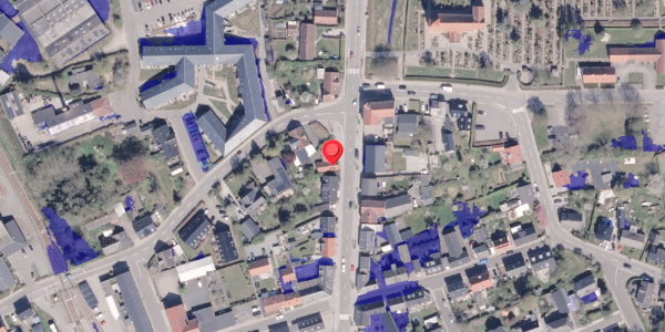 Ekstrem regn på Bredgade 54, 8340 Malling