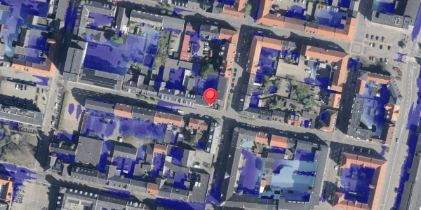 Ekstrem regn på Danmarksgade 21, 6700 Esbjerg