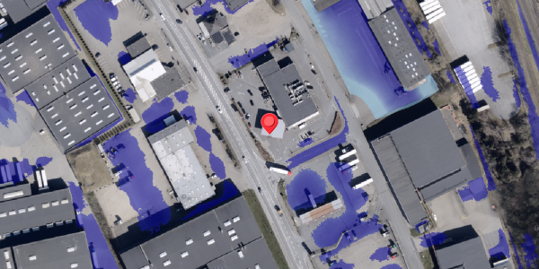 Ekstrem regn på Industrivej 20, 6330 Padborg