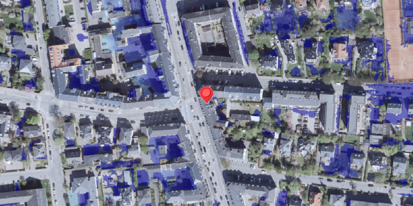 Ekstrem regn på Strandvejen 94, 2900 Hellerup