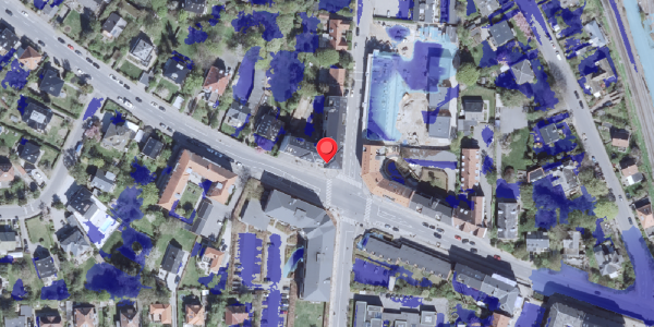 Ekstrem regn på Hellerupvej 58, 2900 Hellerup