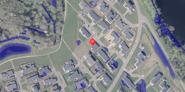 Ekstrem regn på Præstelunden 79, 8300 Odder