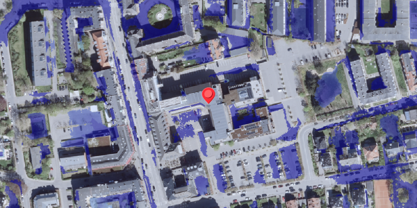 Ekstrem regn på Strandvejen 104A, 2900 Hellerup