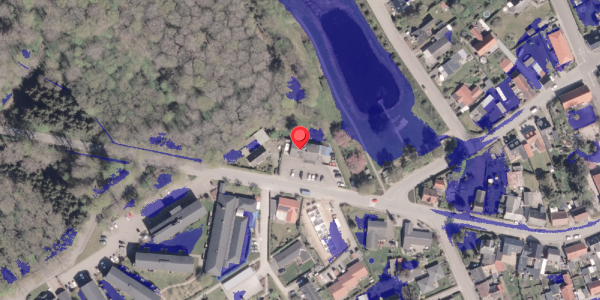 Ekstrem regn på Vestergade 34A, 8300 Odder
