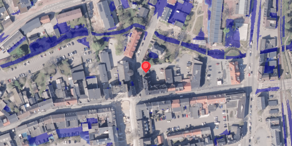 Ekstrem regn på Aabygade 2, 8300 Odder