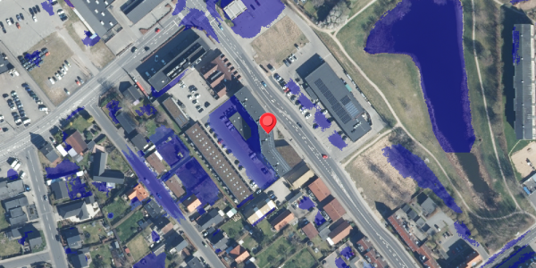 Ekstrem regn på Borgergade 103C, . , 8600 Silkeborg