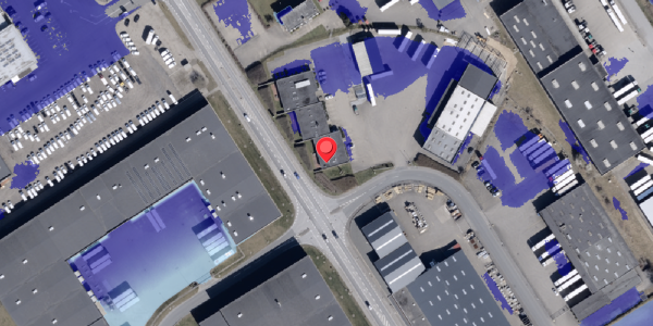 Ekstrem regn på Transitvej 16, 6330 Padborg