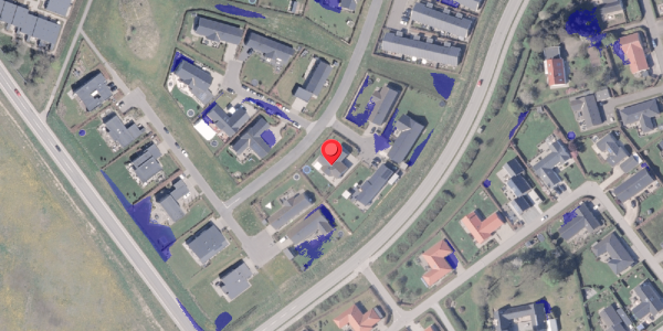 Ekstrem regn på Høghus 107, 8300 Odder