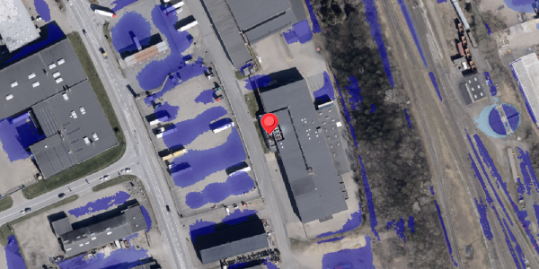 Ekstrem regn på Transitvej 8, 6330 Padborg