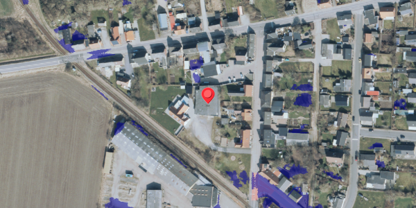 Ekstrem regn på Algade 14A, 7620 Lemvig