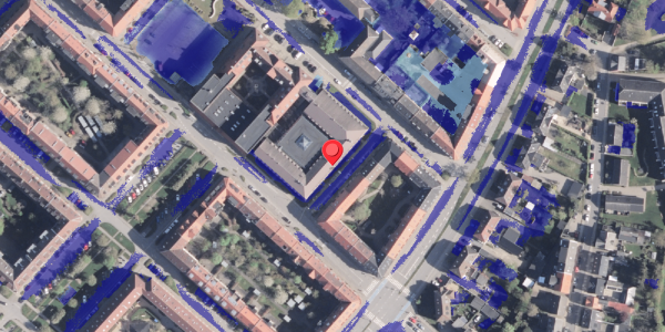 Ekstrem regn på Turøgade 1, 9000 Aalborg