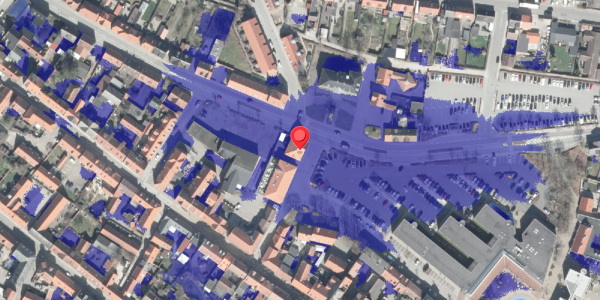 Ekstrem regn på Nytorv 7, . , 8500 Grenaa