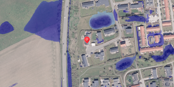 Ekstrem regn på Engholt 14, 8340 Malling