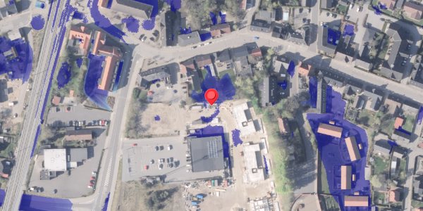 Ekstrem regn på Torvegyden 3, 9520 Skørping