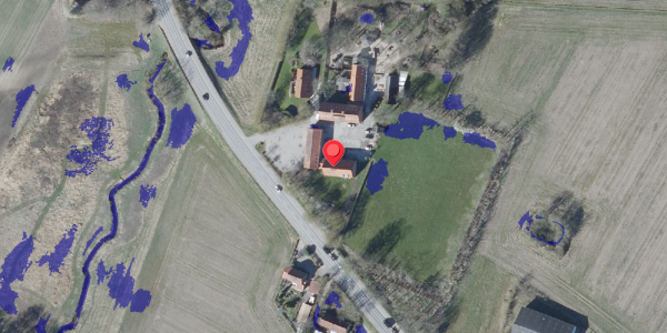 Ekstrem regn på Haslevvej 377, 4100 Ringsted