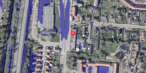 Ekstrem regn på Gugvej 89, 9210 Aalborg SØ